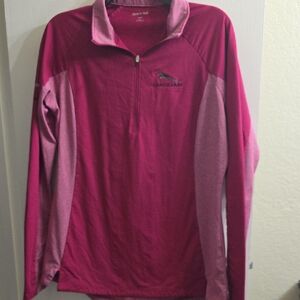 Sport-Tek Women's Pink Jaguar Las Vegas Quarter-Zip Top Size L